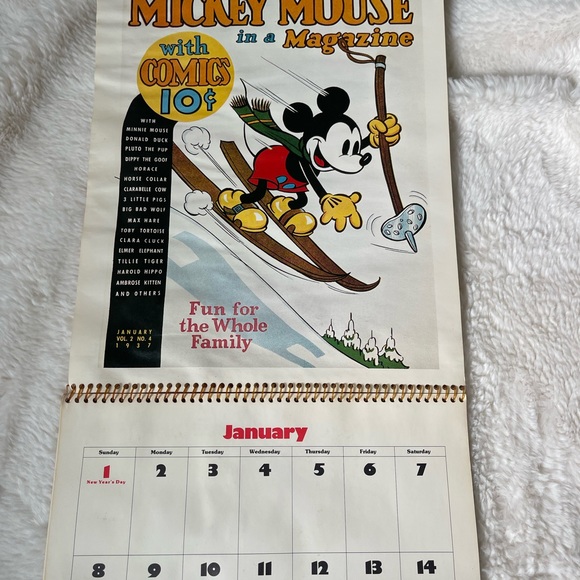 Disney hallmark 1978 engagement calendar - Picture 5 of 7